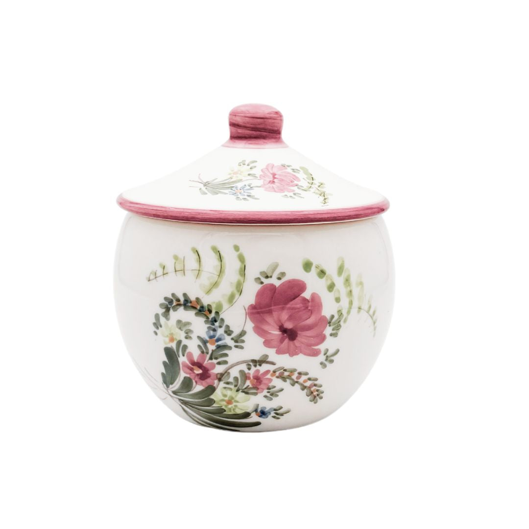 French bathroom jar - pink - French Address