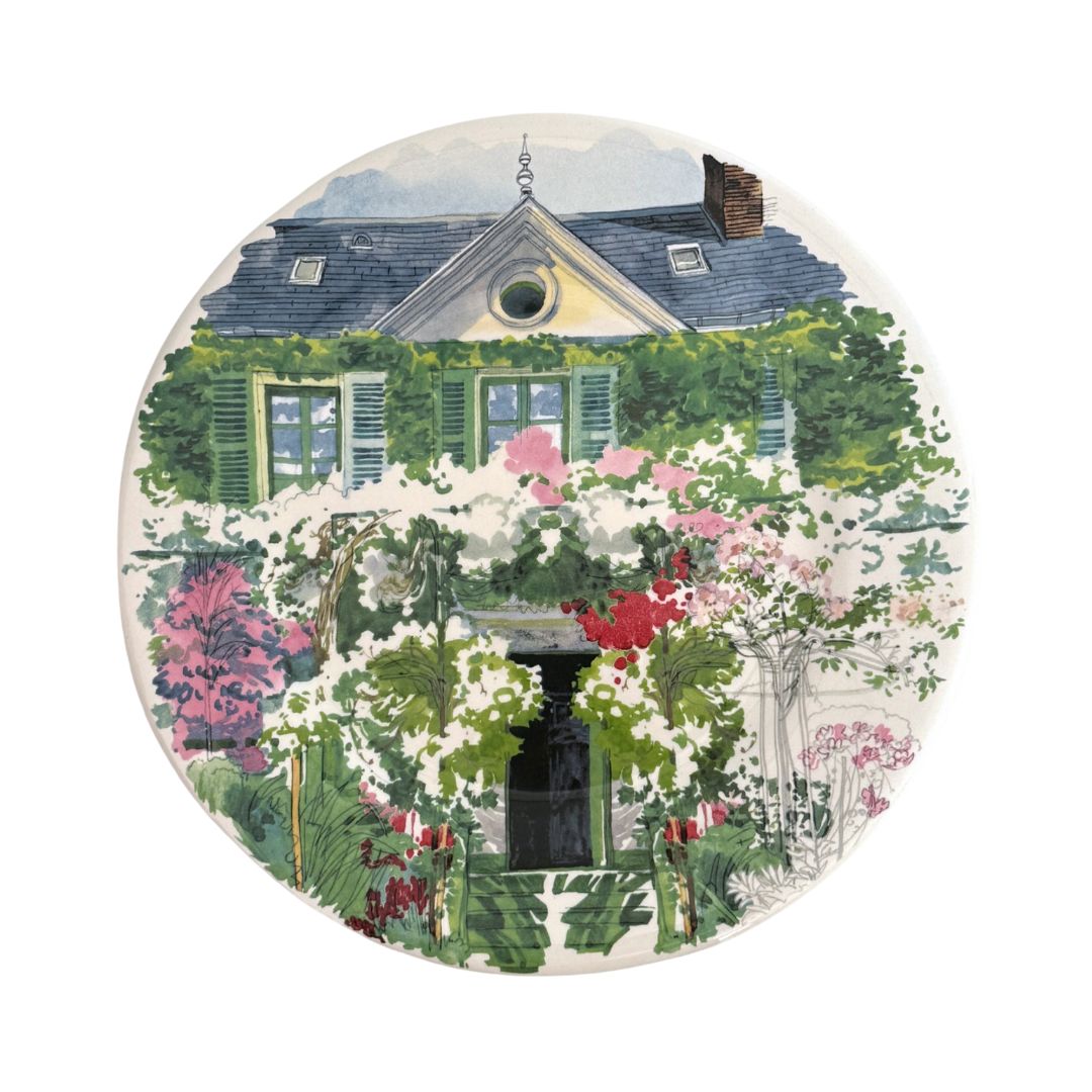 Gien dessert plates (x4) - Impressionists edition - French Address
