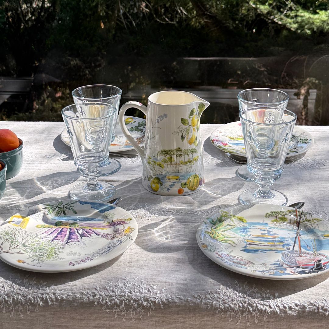Gien pitcher - Provence edition - French Address