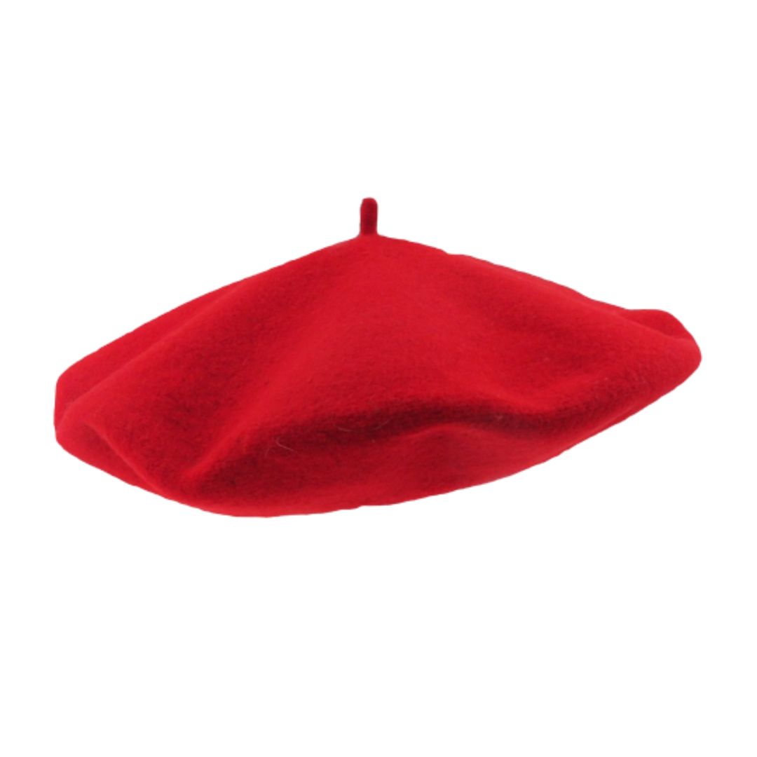 French beret Red - Kid size - French Address