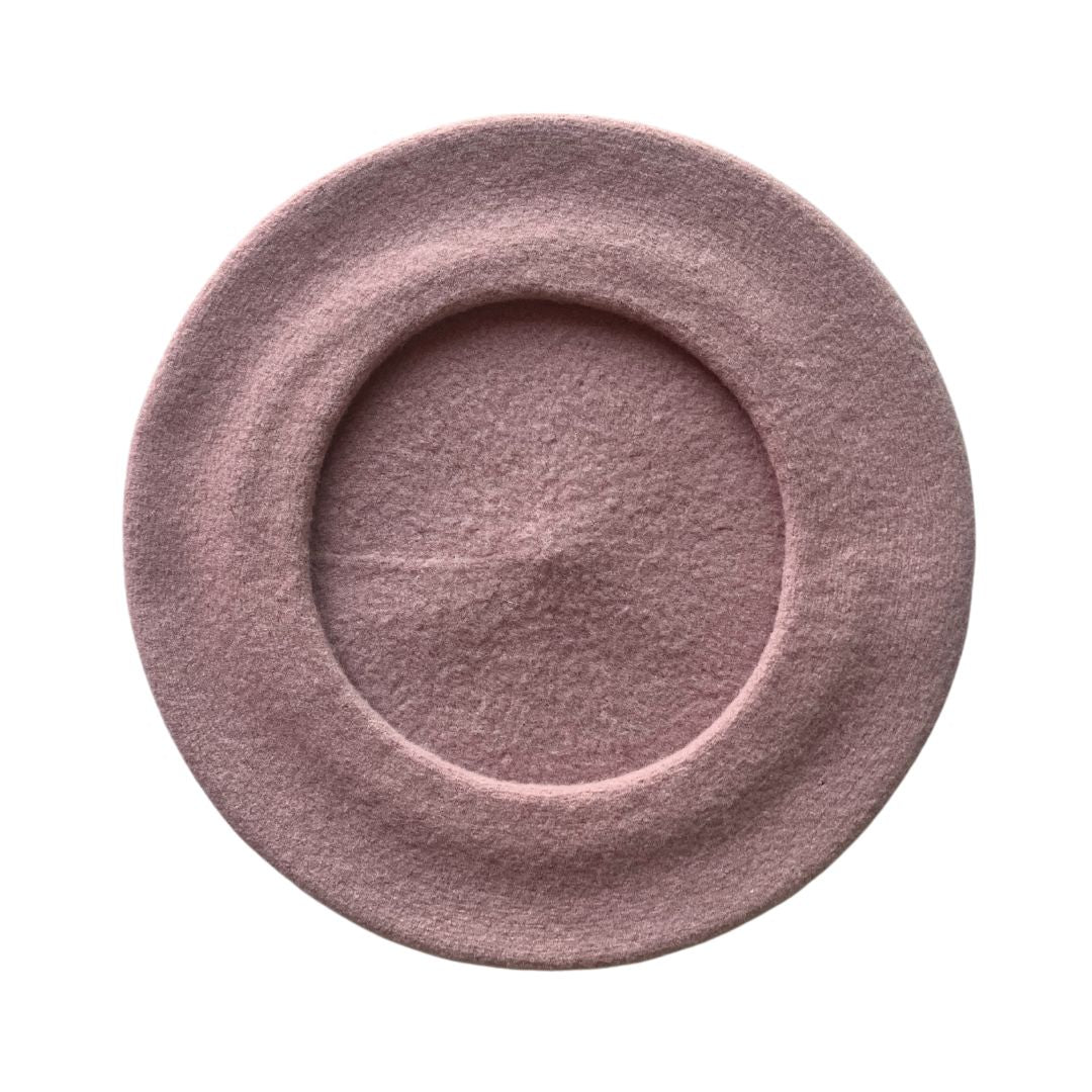 French beret Powder pink - Kid size - French Address
