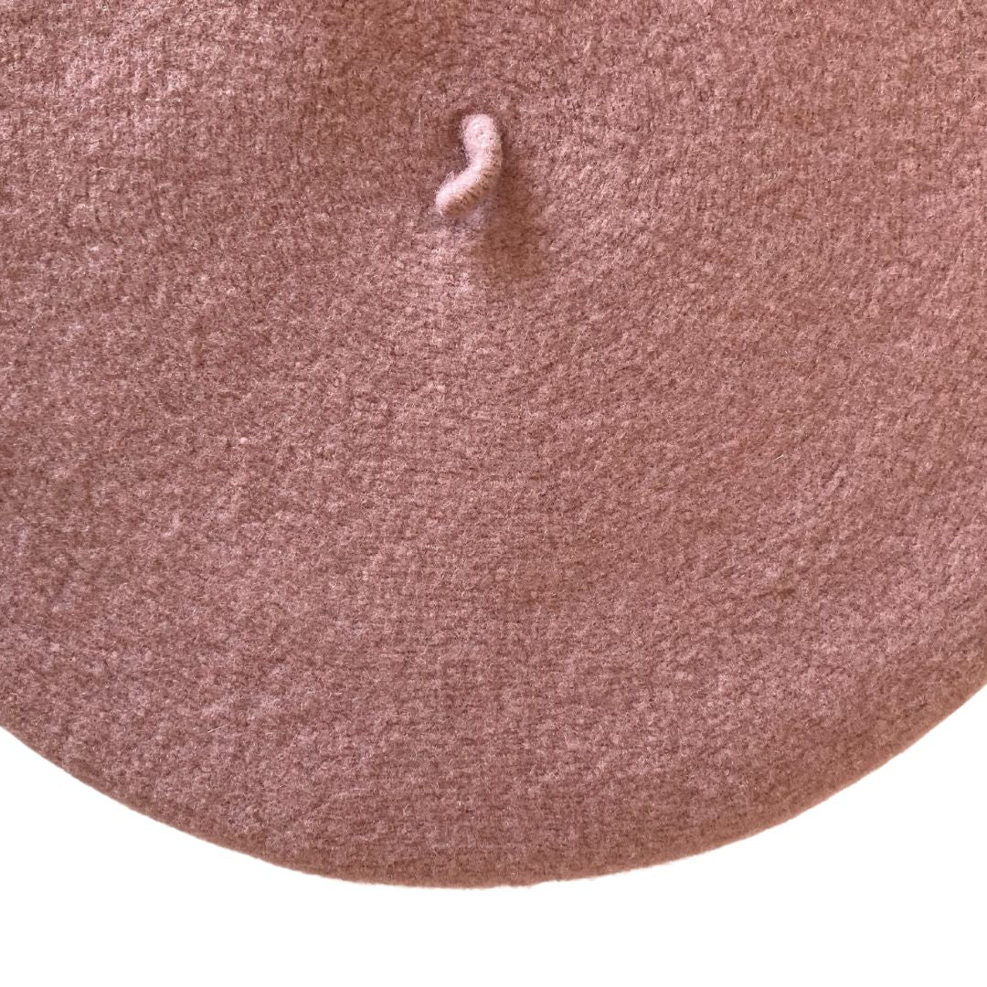 French beret Powder pink - Kid size - French Address