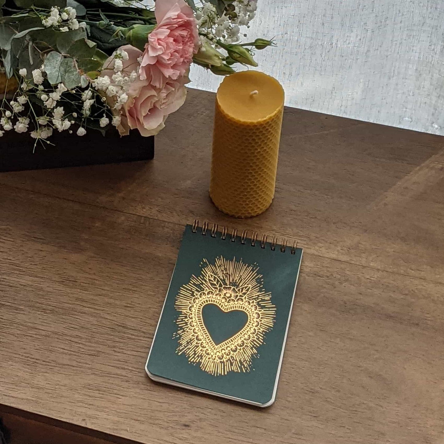 Notepad Heart - French Address