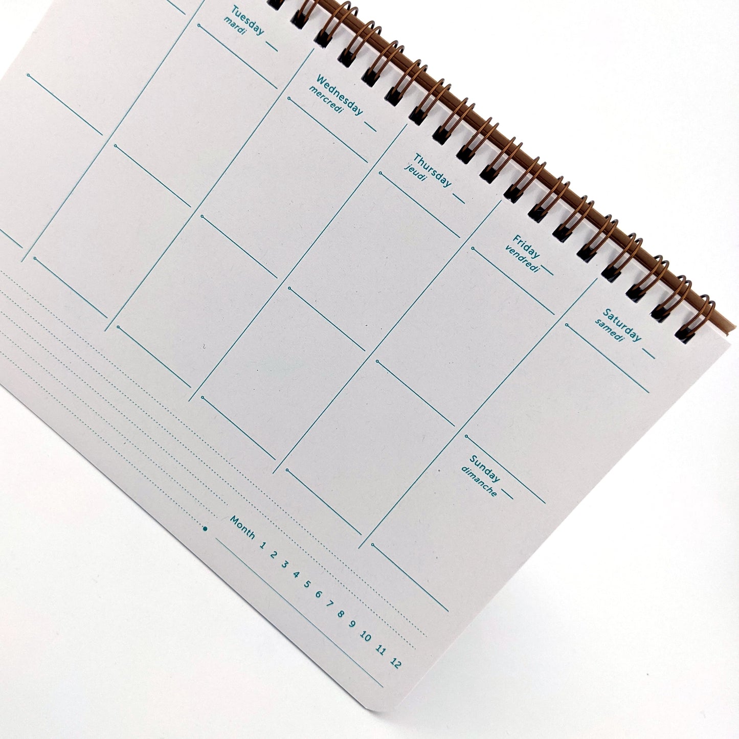 Planner with Paris design - French Address