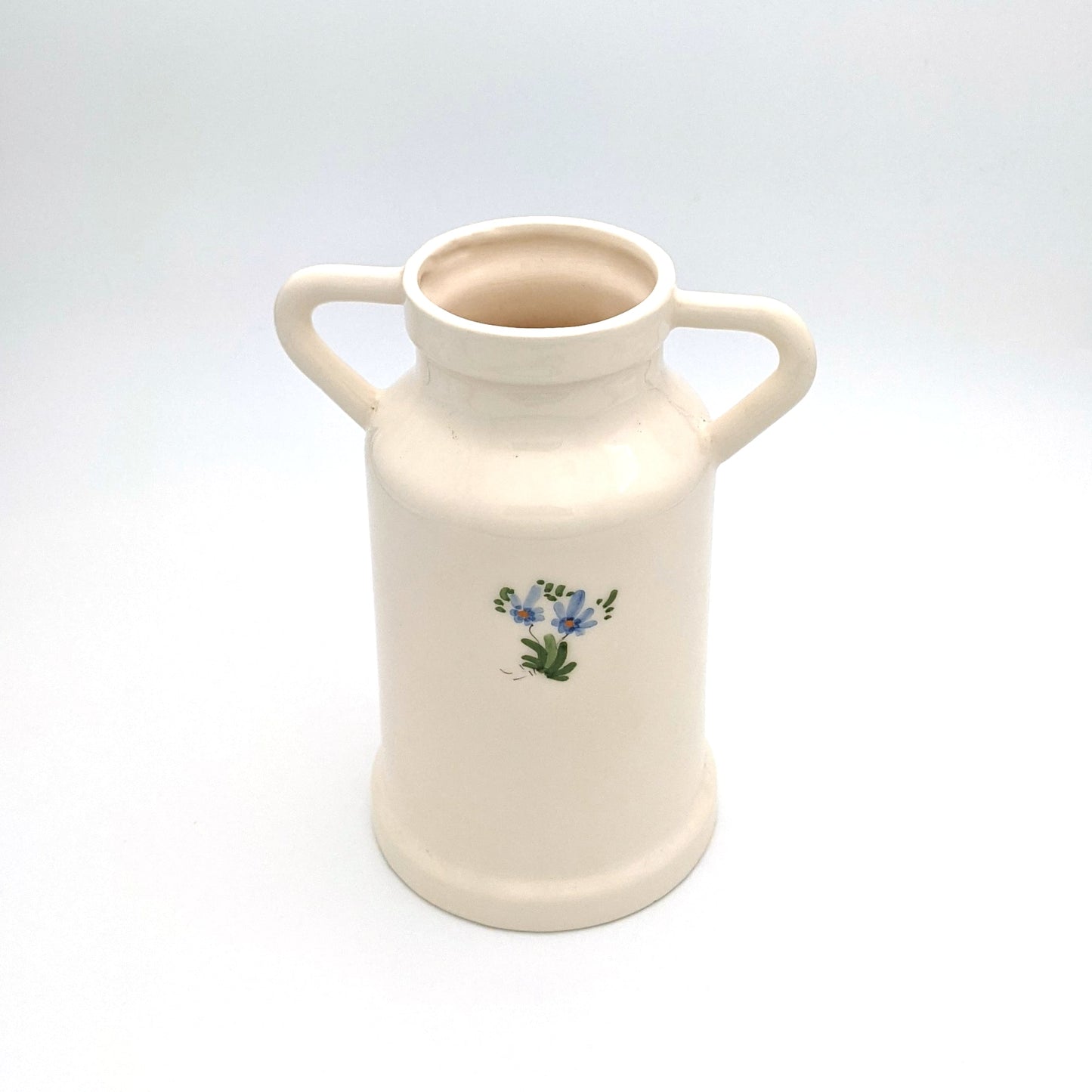 Milk jug - blue & green - French Address
