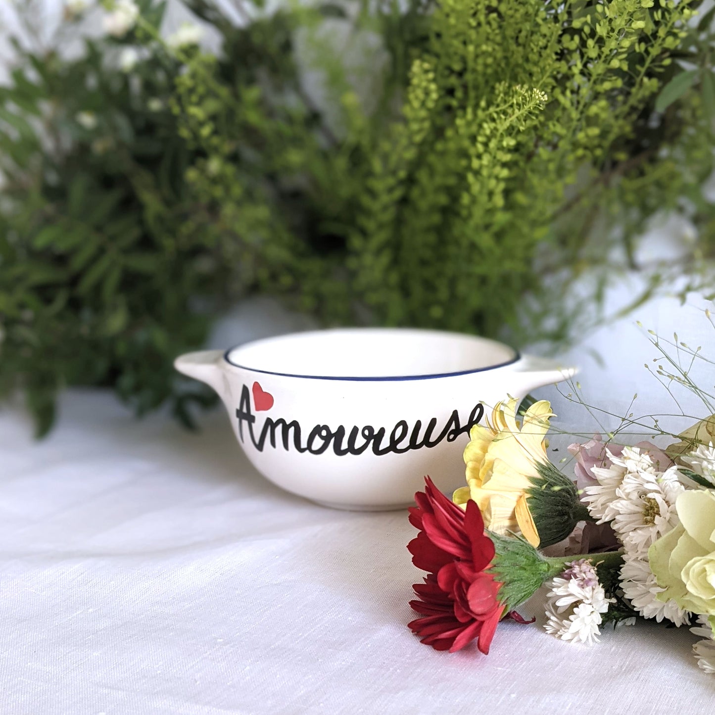 French bowl - In love (she) - French Address