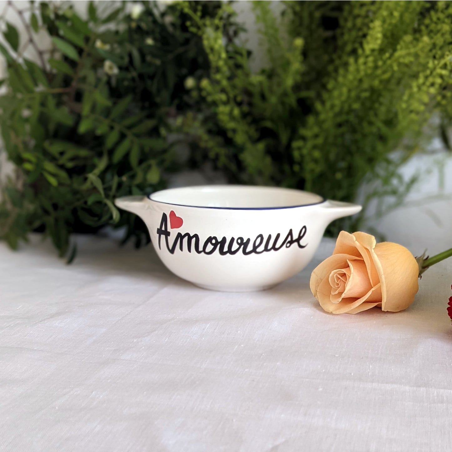 French bowl - In love (she) - French Address