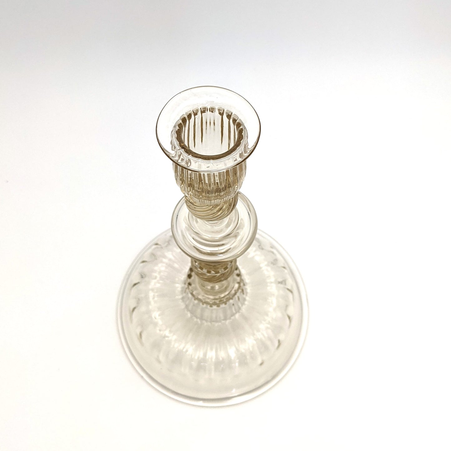 Glass candleholder - French Address