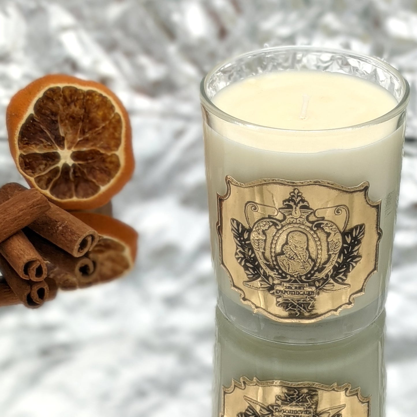 Lux Candle French Christmas 8.5 oz - French Address