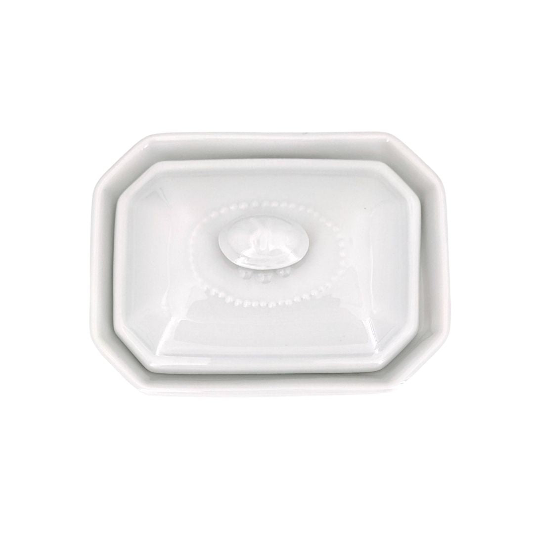 Vintage porcelain box - French Address