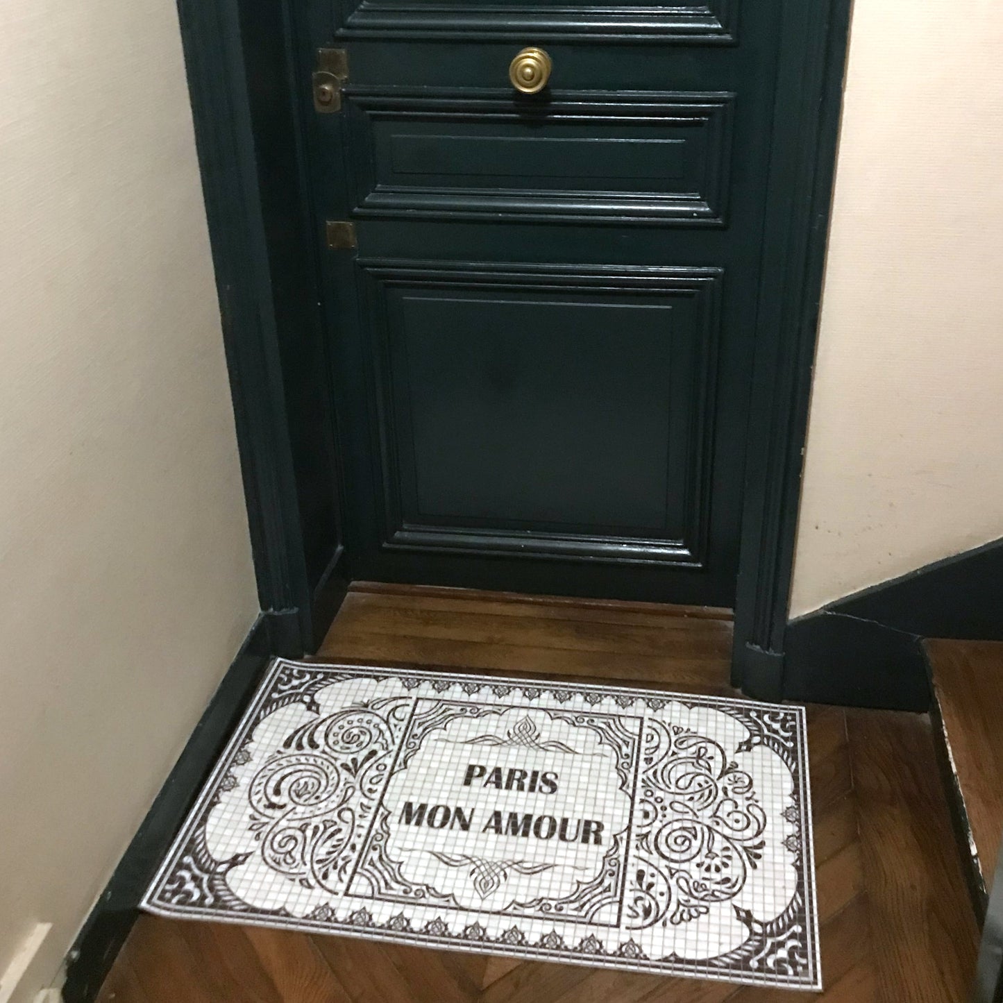 Vinyl Rug Paris Art Deco - French Address