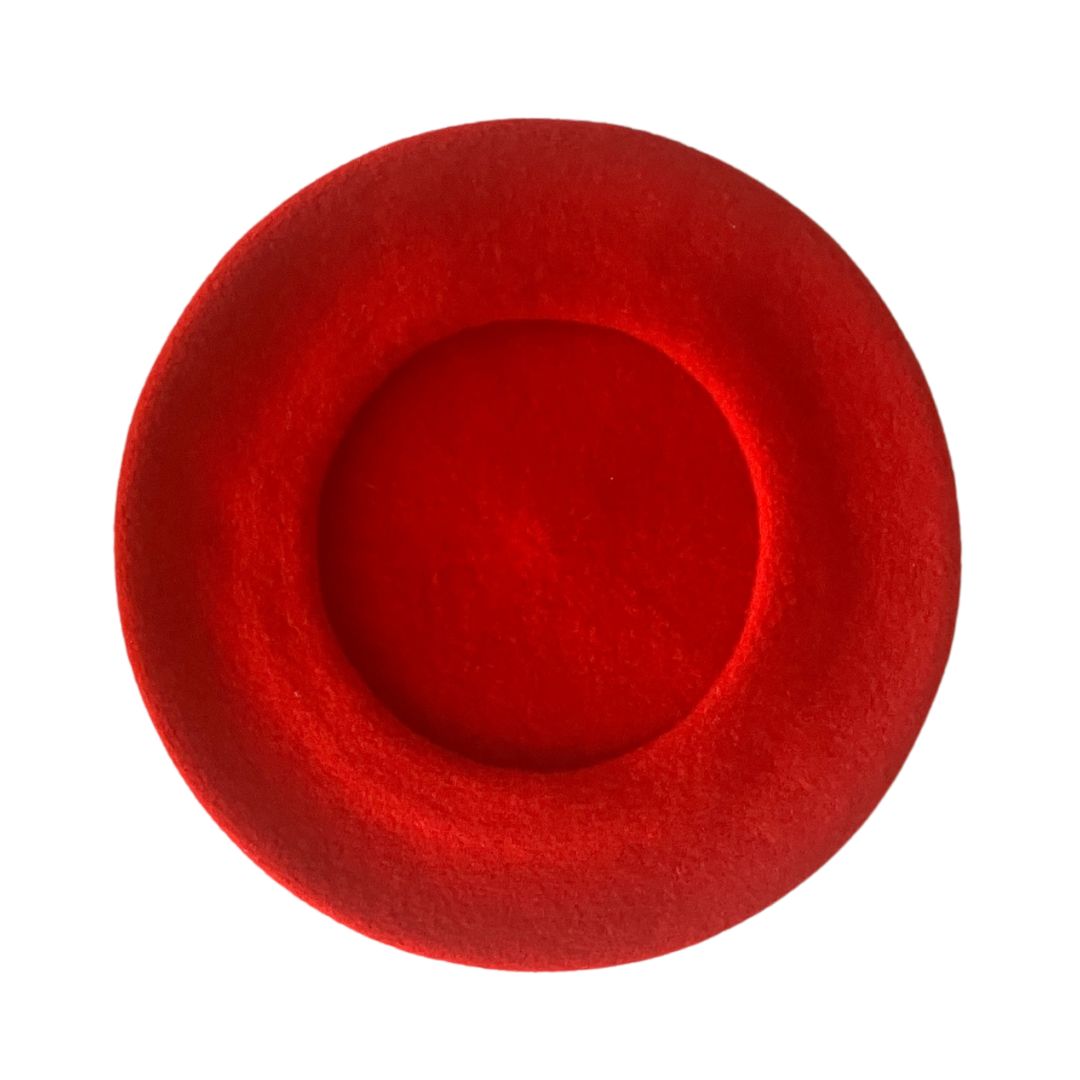 French beret Red - Adult size - French Address