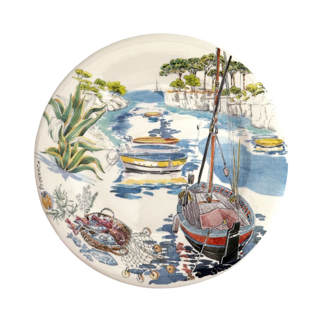 Gien dessert plates (x4) - Provence edition - French Address
