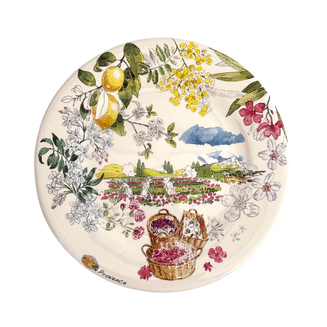 Gien dessert plates (x4) - Provence edition - French Address