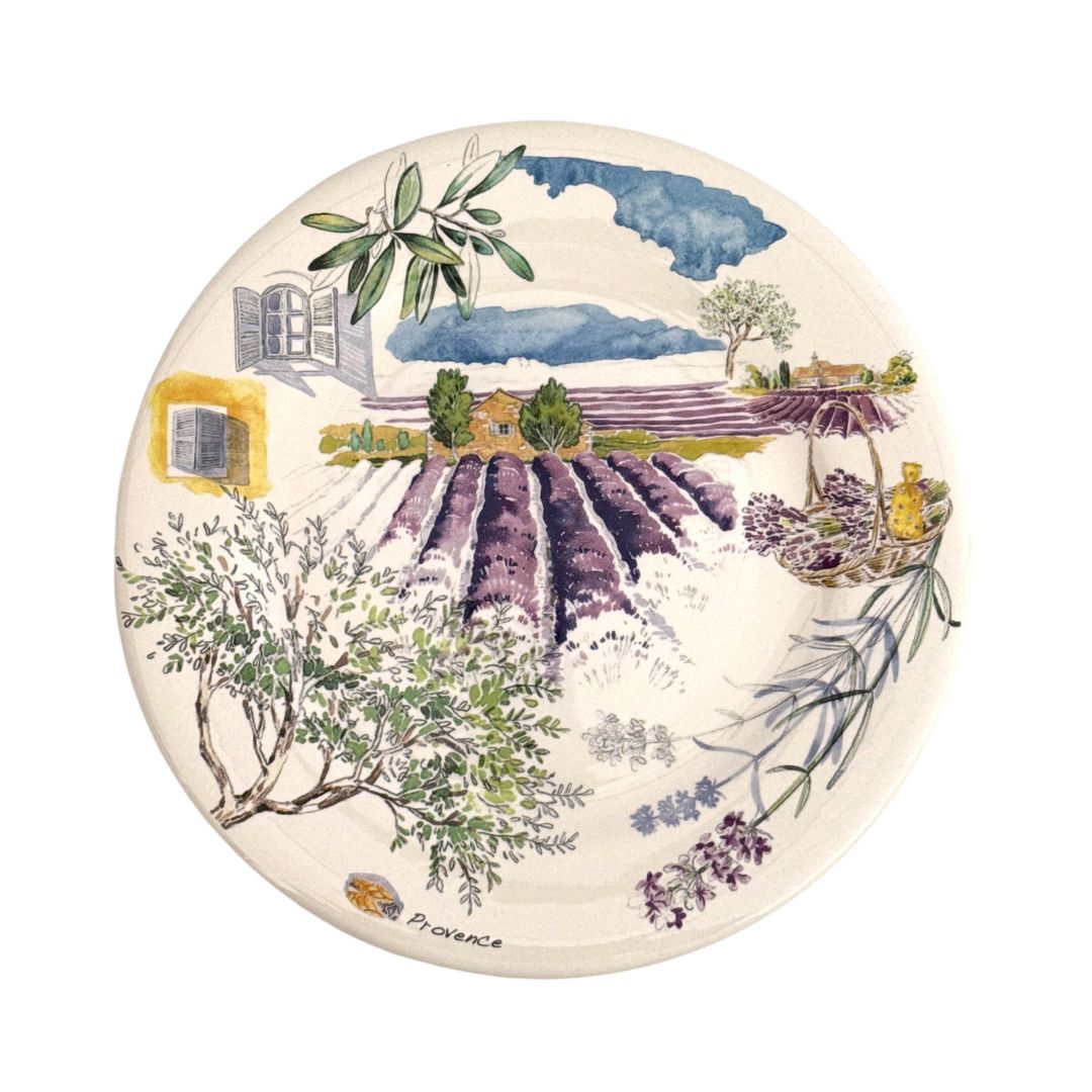 Gien dessert plates (x4) - Provence edition - French Address
