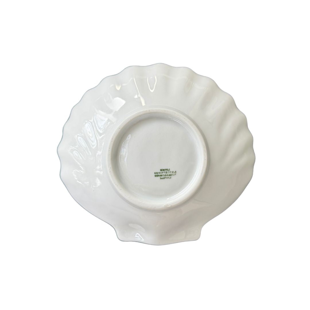 Duo of vintage porcelain dishes - French Address