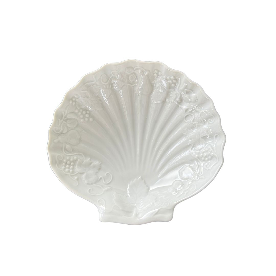 Duo of vintage porcelain dishes - French Address