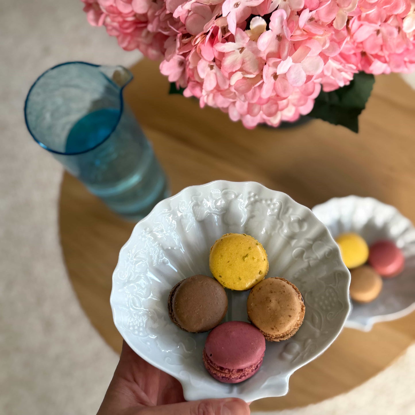 Duo of vintage porcelain dishes - French Address