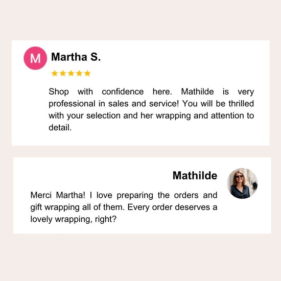 French Address customer review