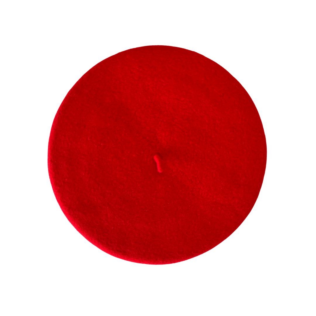 French beret Red - Kid size - French Address