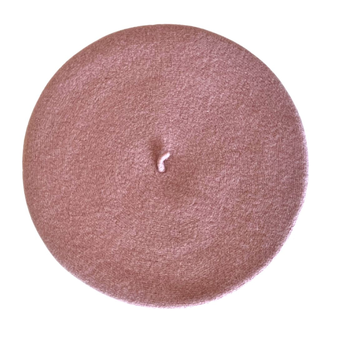 French beret Powder pink - Kid size - French Address