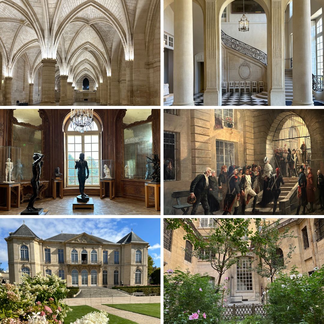 My 3 most interesting museums in Paris: Rodin, Carnavalet and Conciergerie
