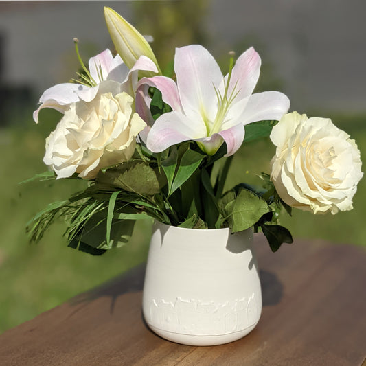 Porcelain vase - French Address