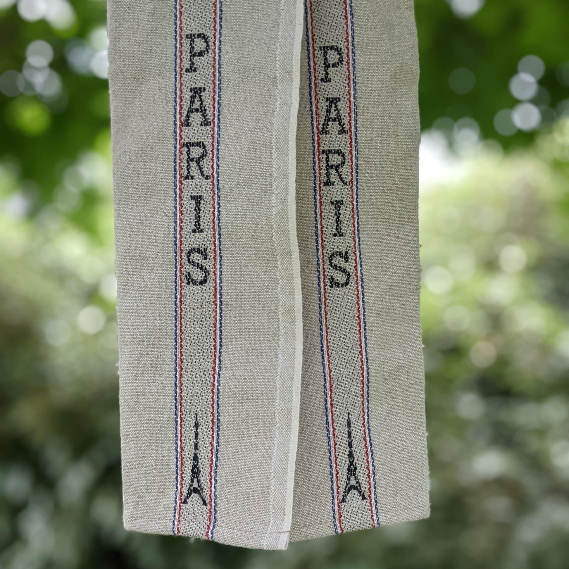 Paris tea towel - French Address