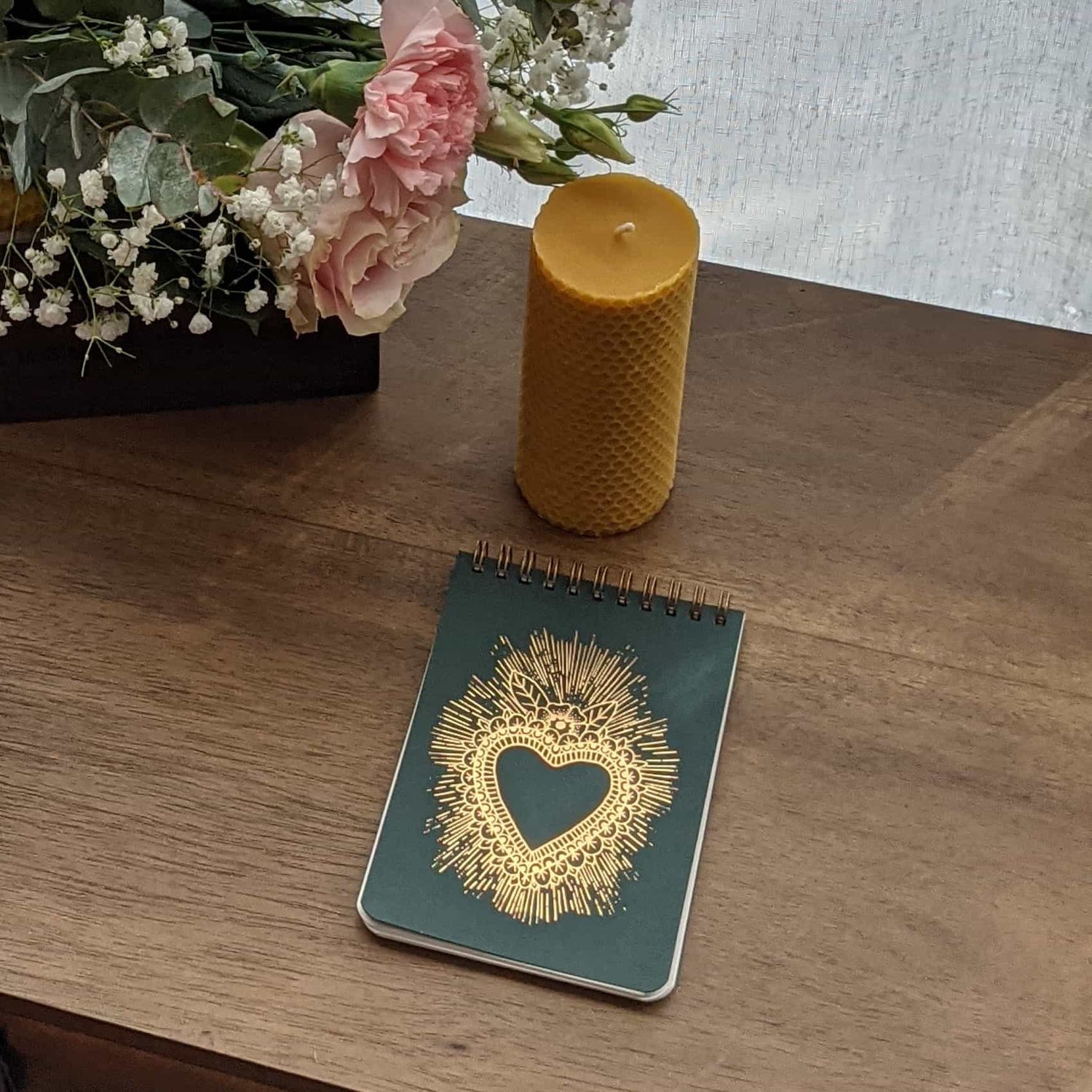 Notepad Heart - French Address
