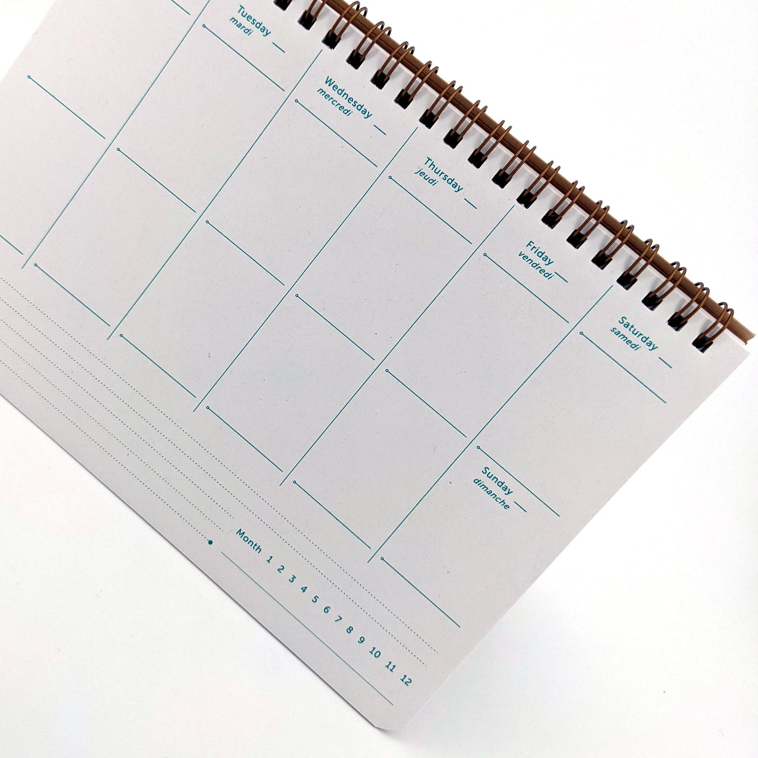 Planner with Paris design - French Address