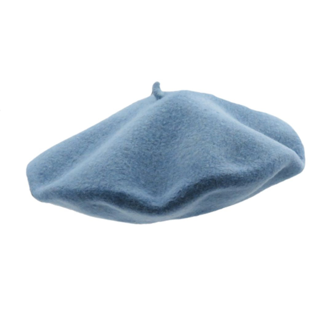 French beret French blue - Adult size - French Address