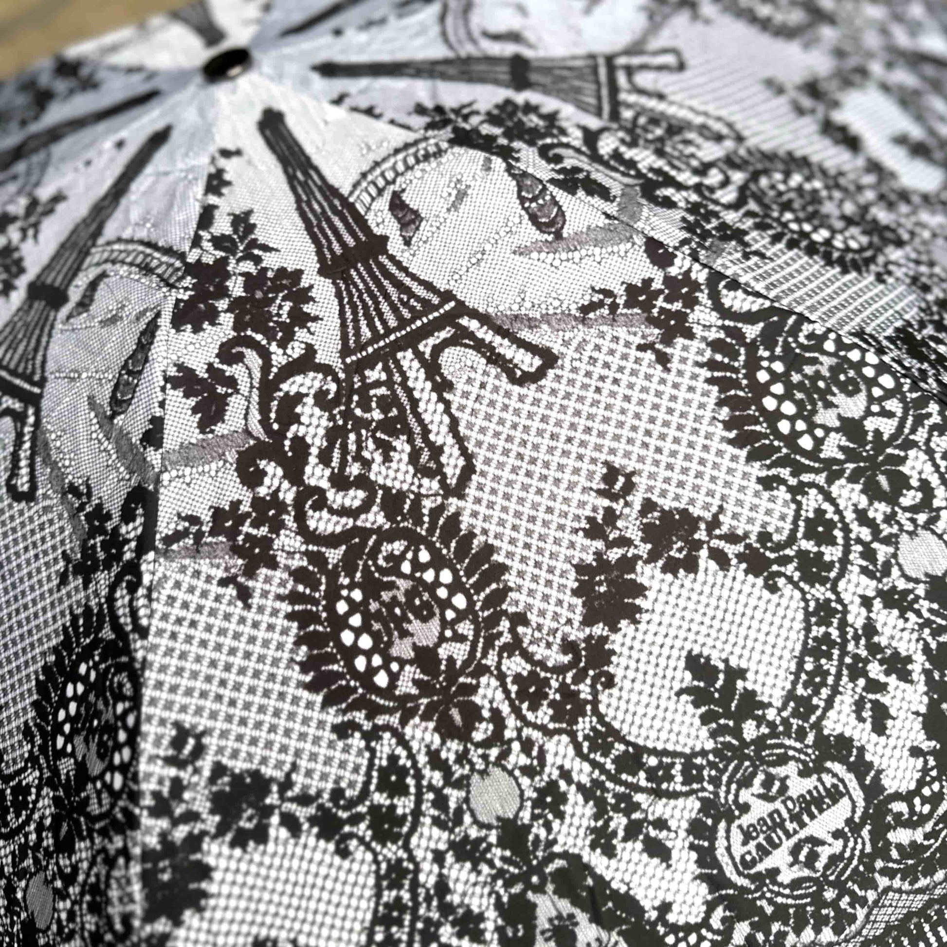 Jean Paul Gaultier umbrella - Eiffel Tower - French Address