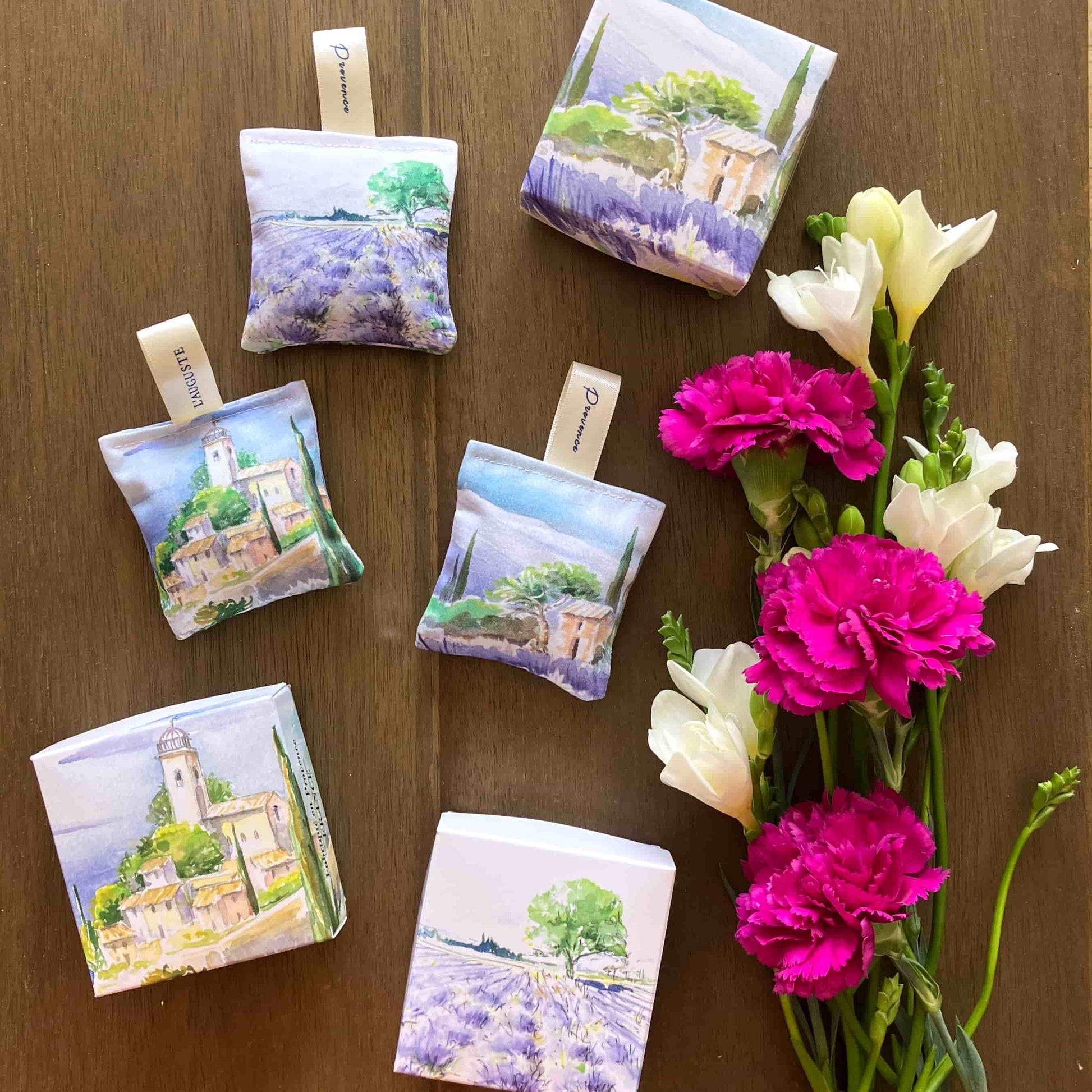 Luxury set of lavender sachets (x3) - French Address