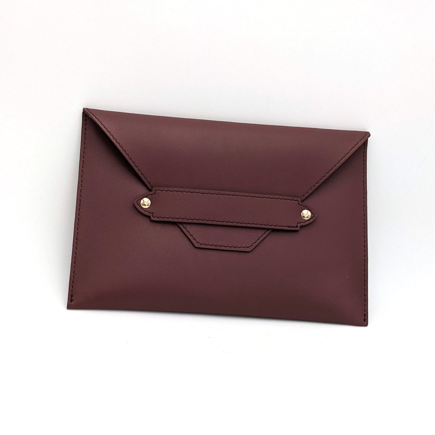 Leather pouch - nostalgia rose - French Address