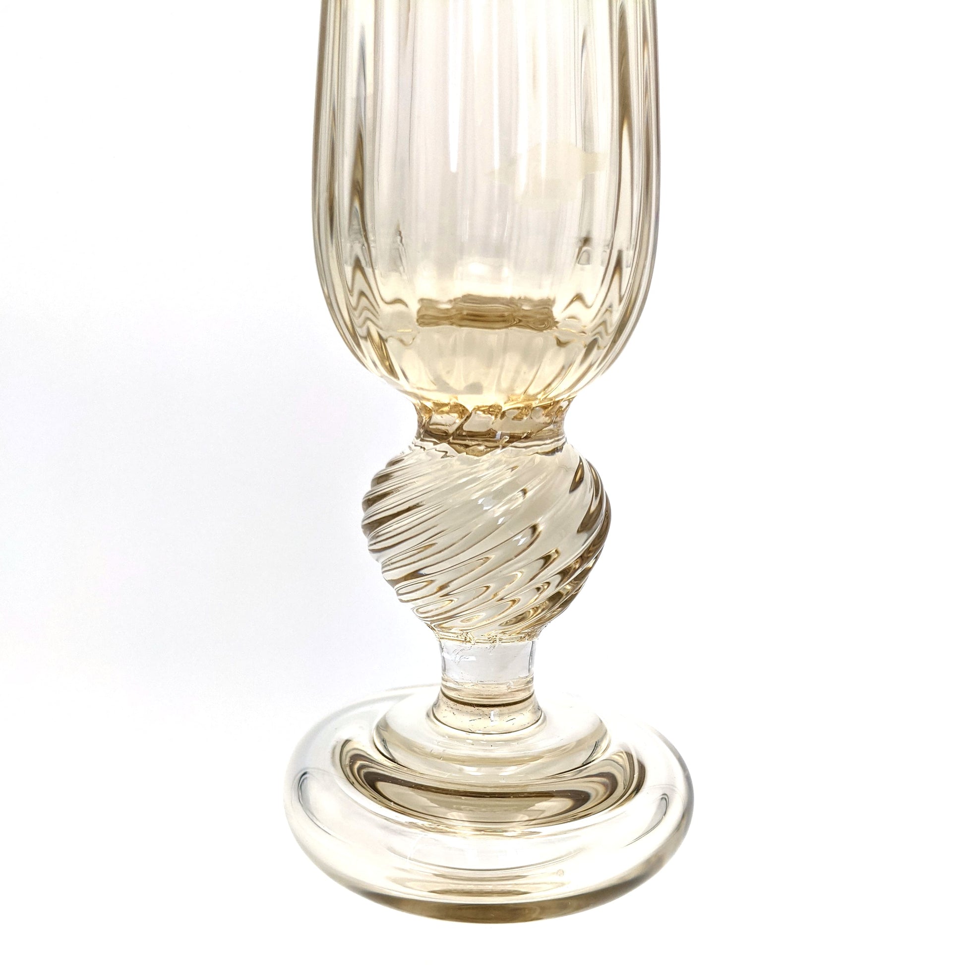 Glass candleholder - French Address