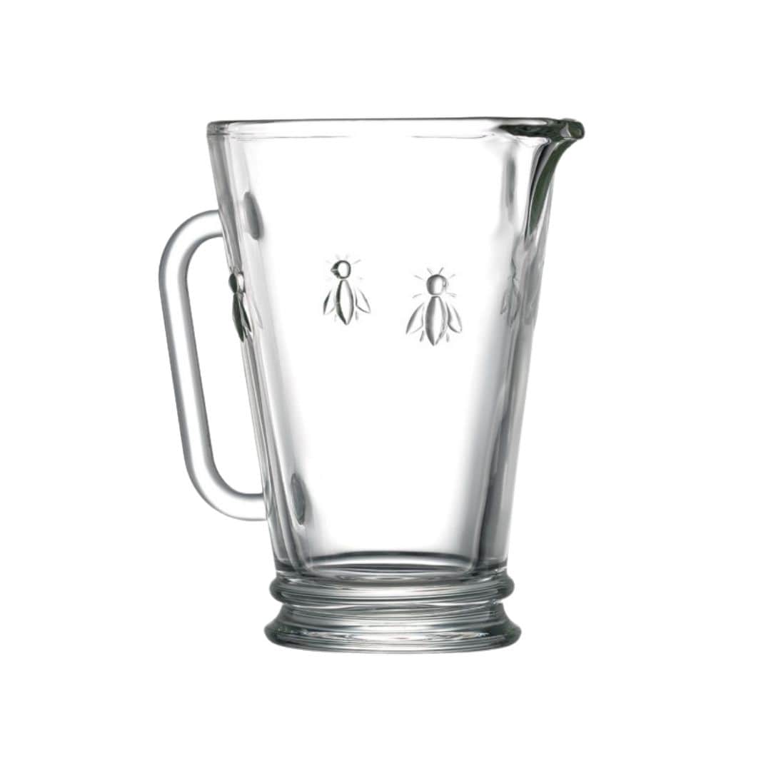 Glass pitcher - French Address