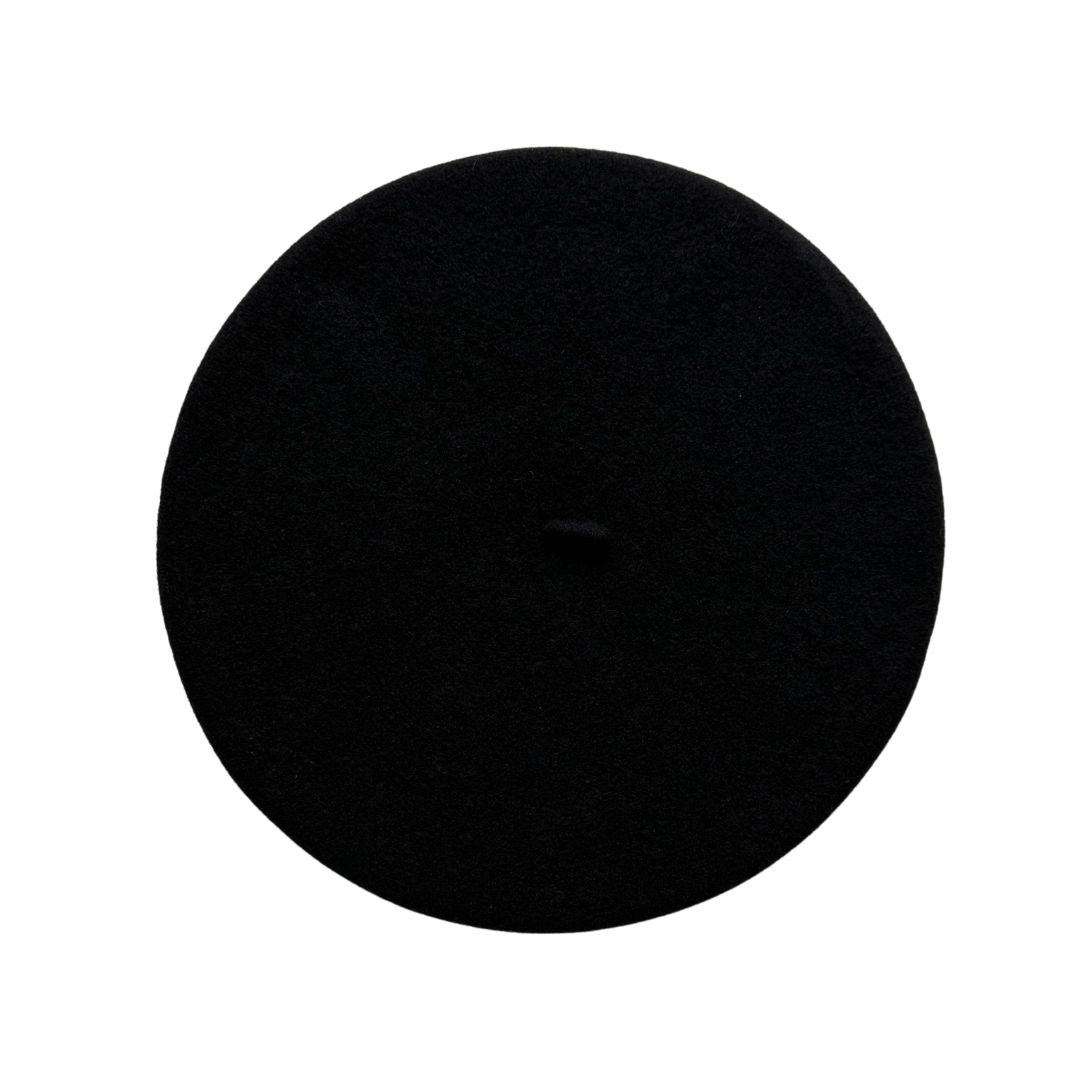 French beret Black - Adult size - French Address