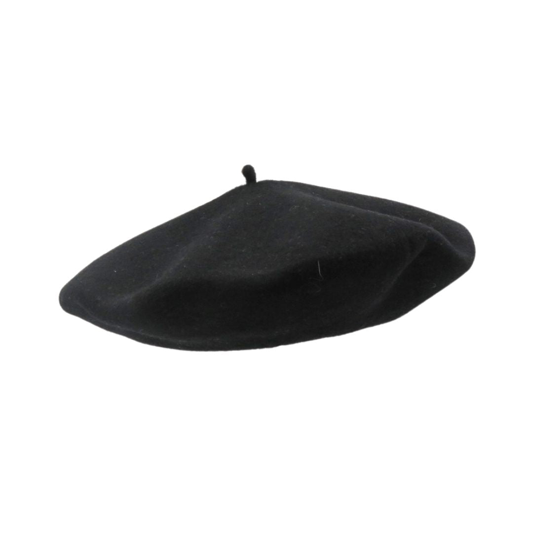 French beret Black - Adult size - French Address