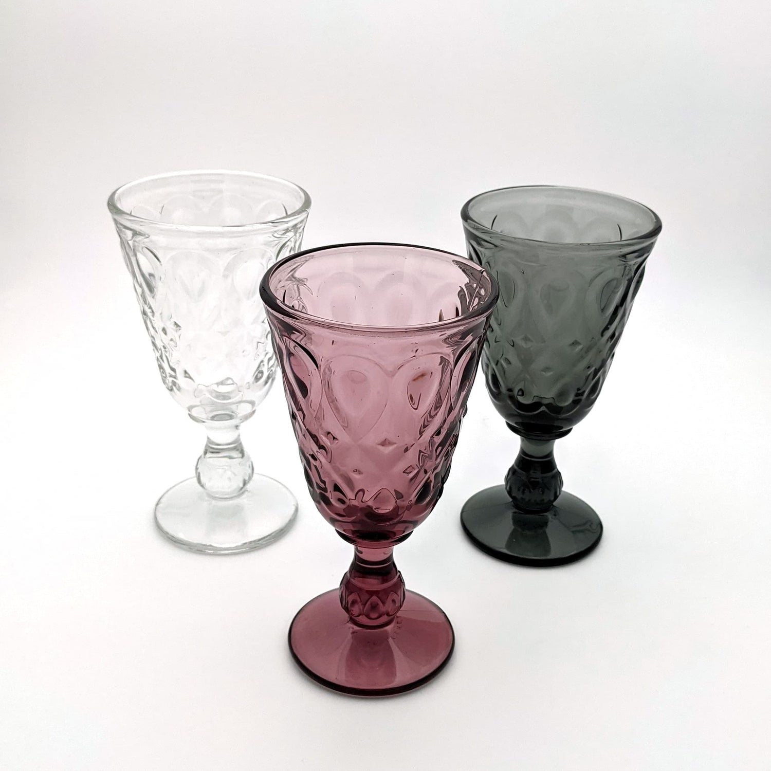 Water Glasses, Glass Goblet, French Style Wine Cup, Home Drinking