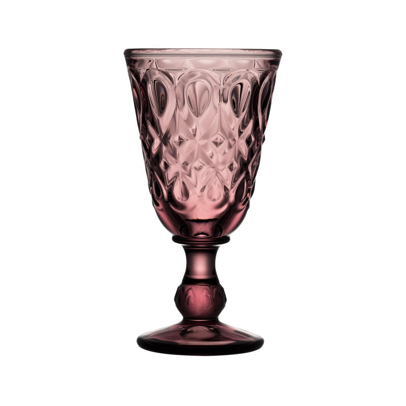 Renaissance wine glasses (x2) - pink - French Address