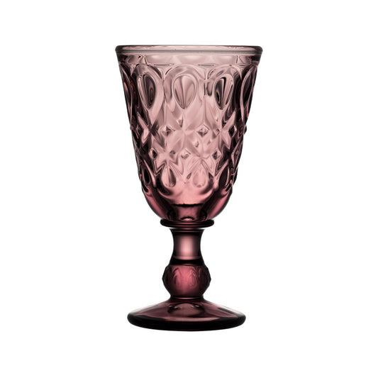 Renaissance wine glasses (x2) - pink - French Address