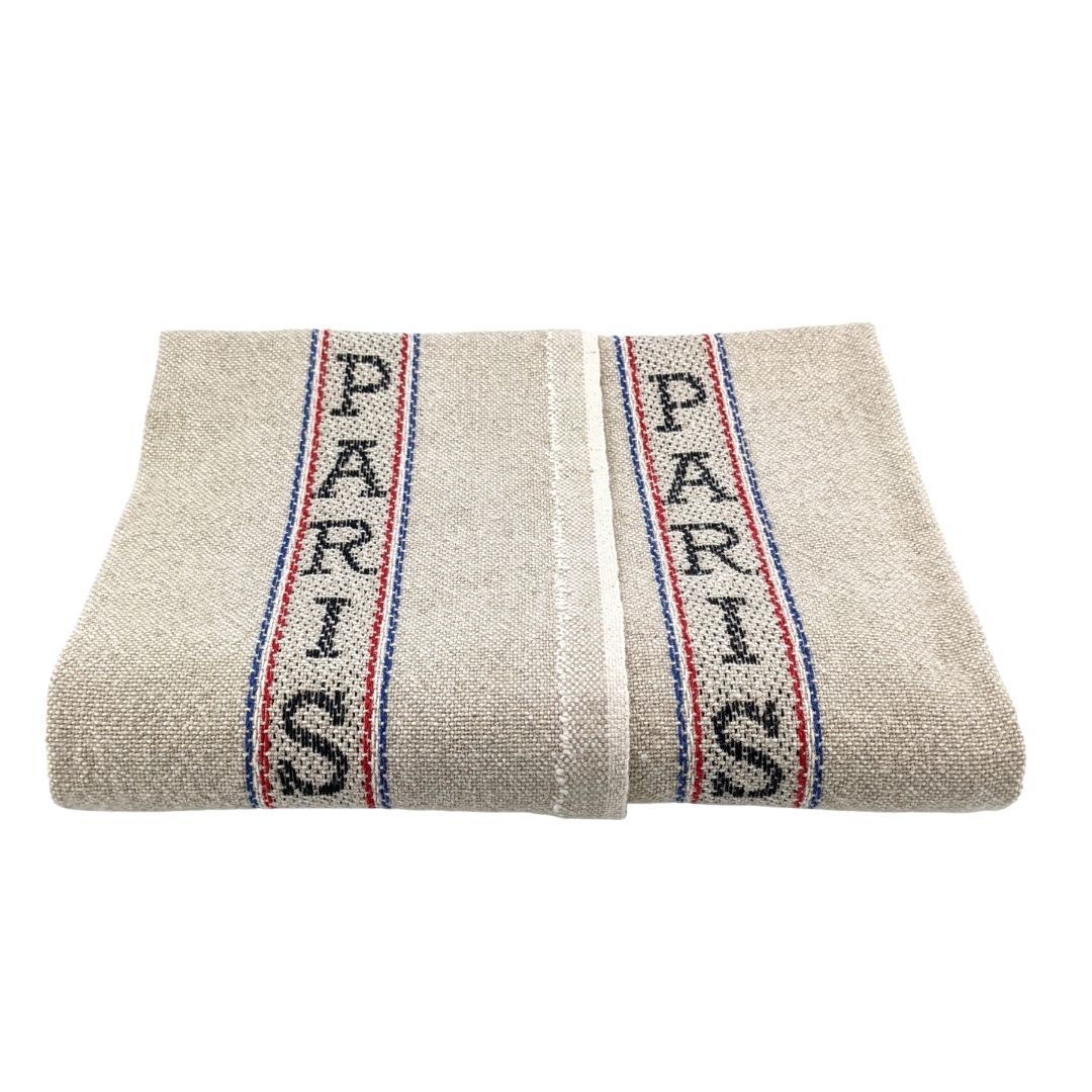 Paris tea towel - French Address