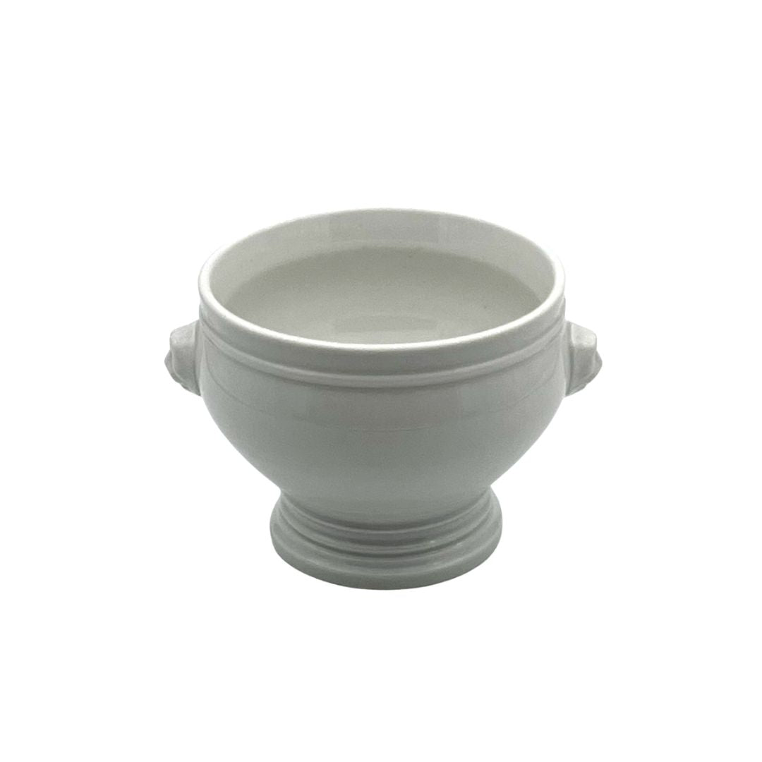 Vintage soup bowl with lion head French Address