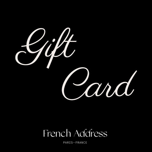 French Address Gift Card - French Address