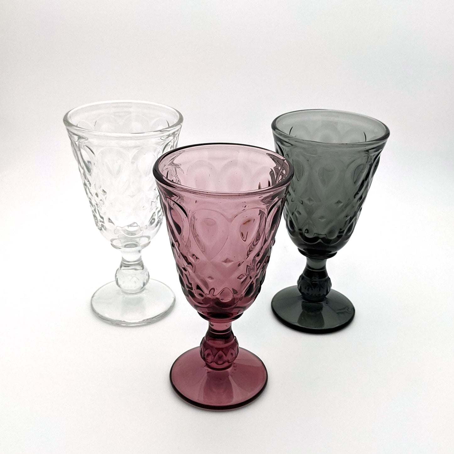 Renaissance wine glasses (x2) - pink - French Address