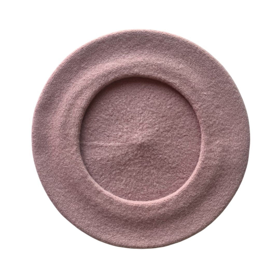 French beret Powder pink - Adult size - French Address