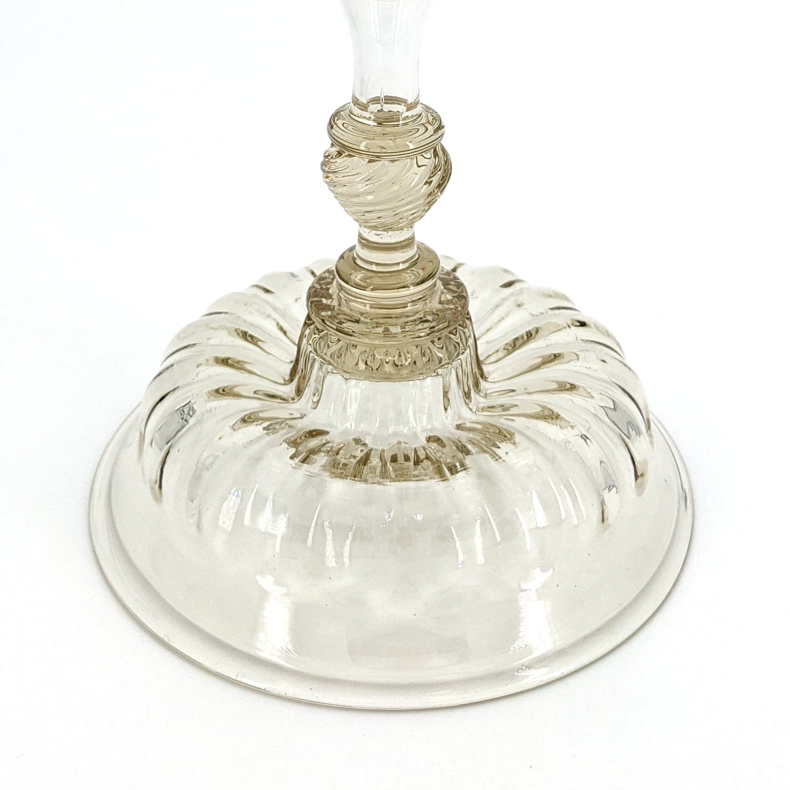 Glass candleholder - French Address